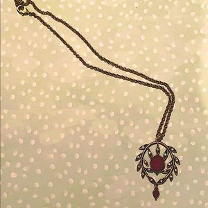 Statement pendant necklace